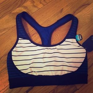 Sports bra.